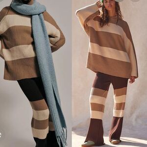 Free People Free-EST Kami Sweater Set in Neutral